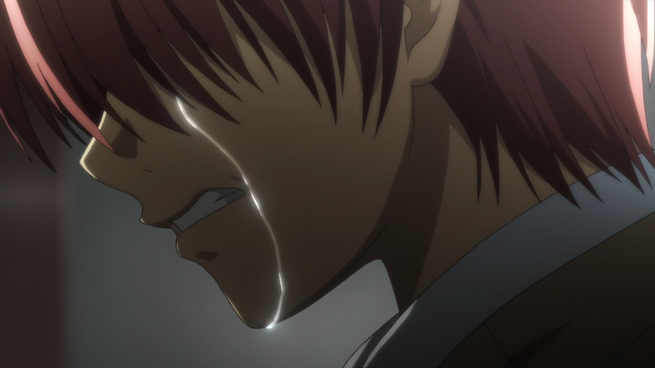 Sad Depressed Anime Manga Character Angel Beats Otonashi Crying.