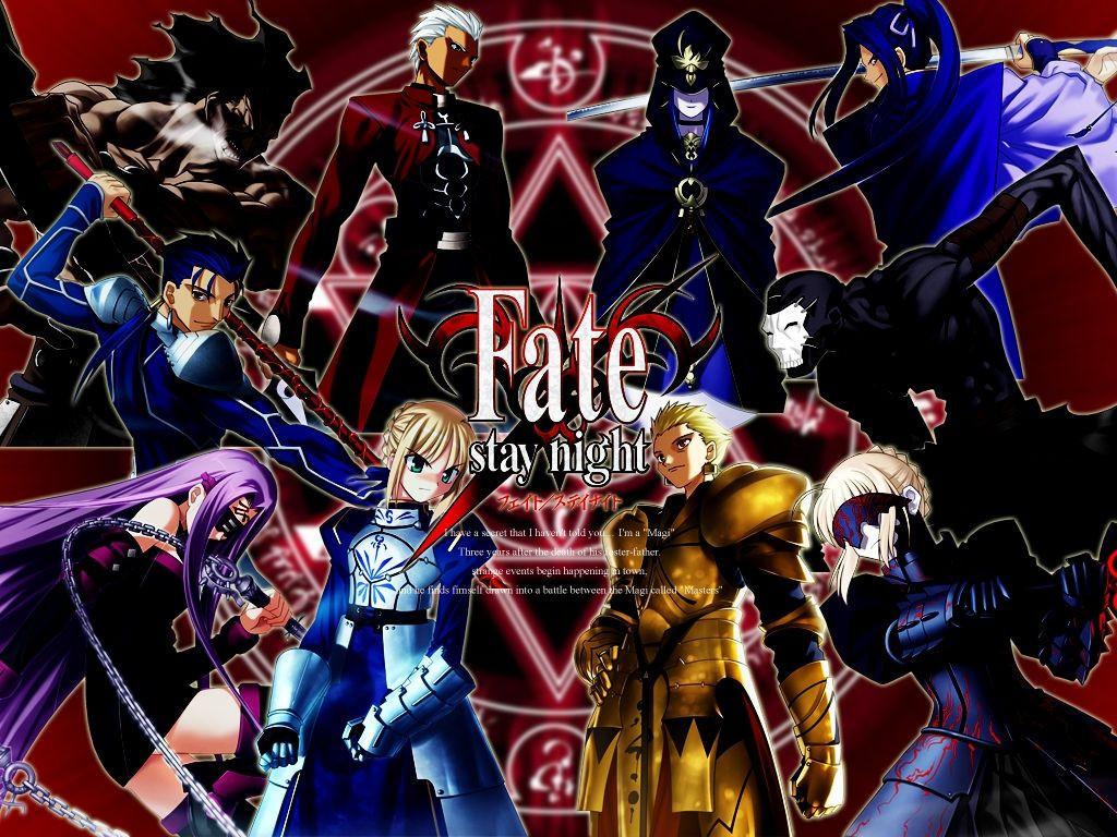 fate stay night visual novel opening