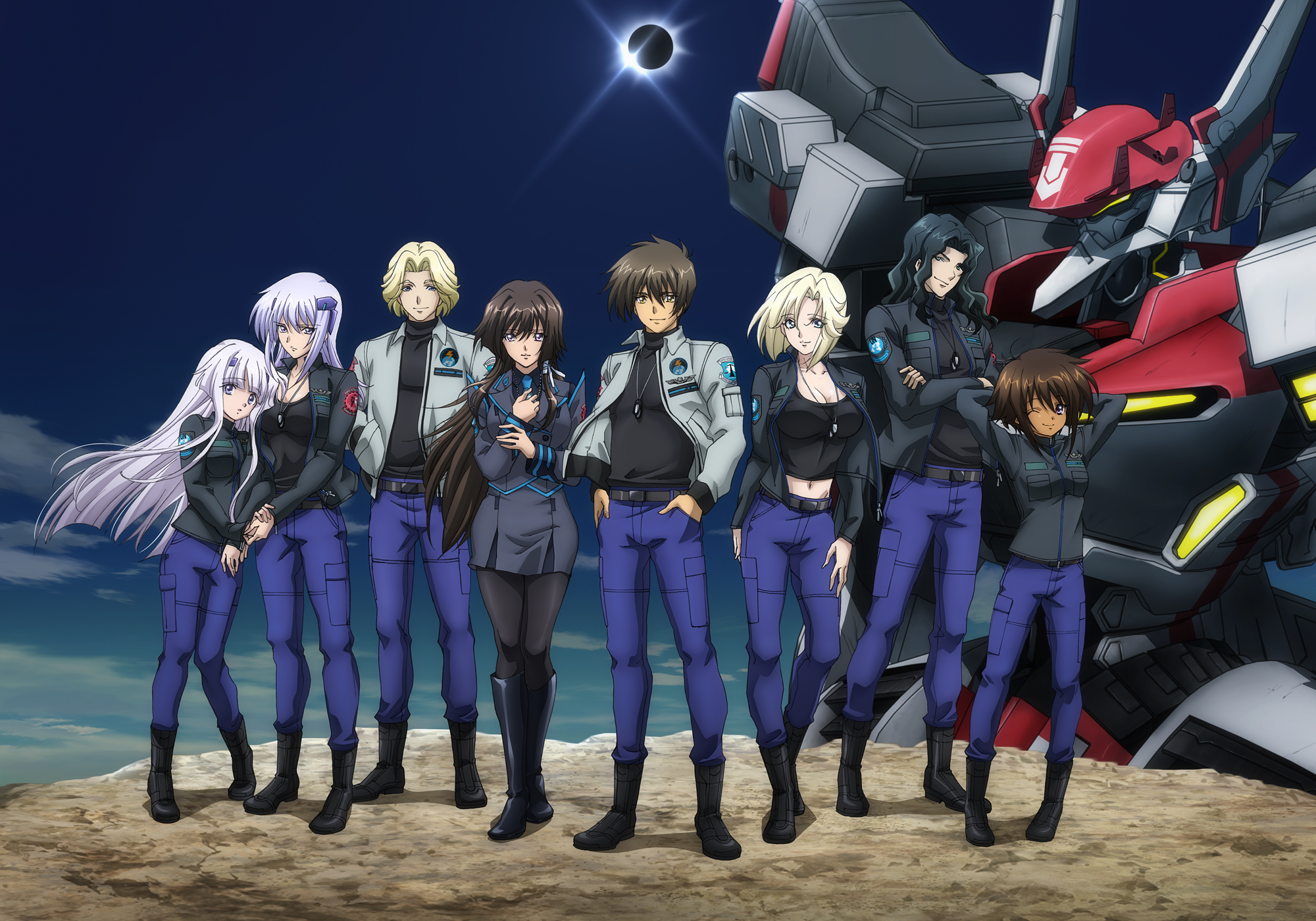 Anime Review]: Muv-Luv Alternative: Total Eclipse | The Geek Clinic